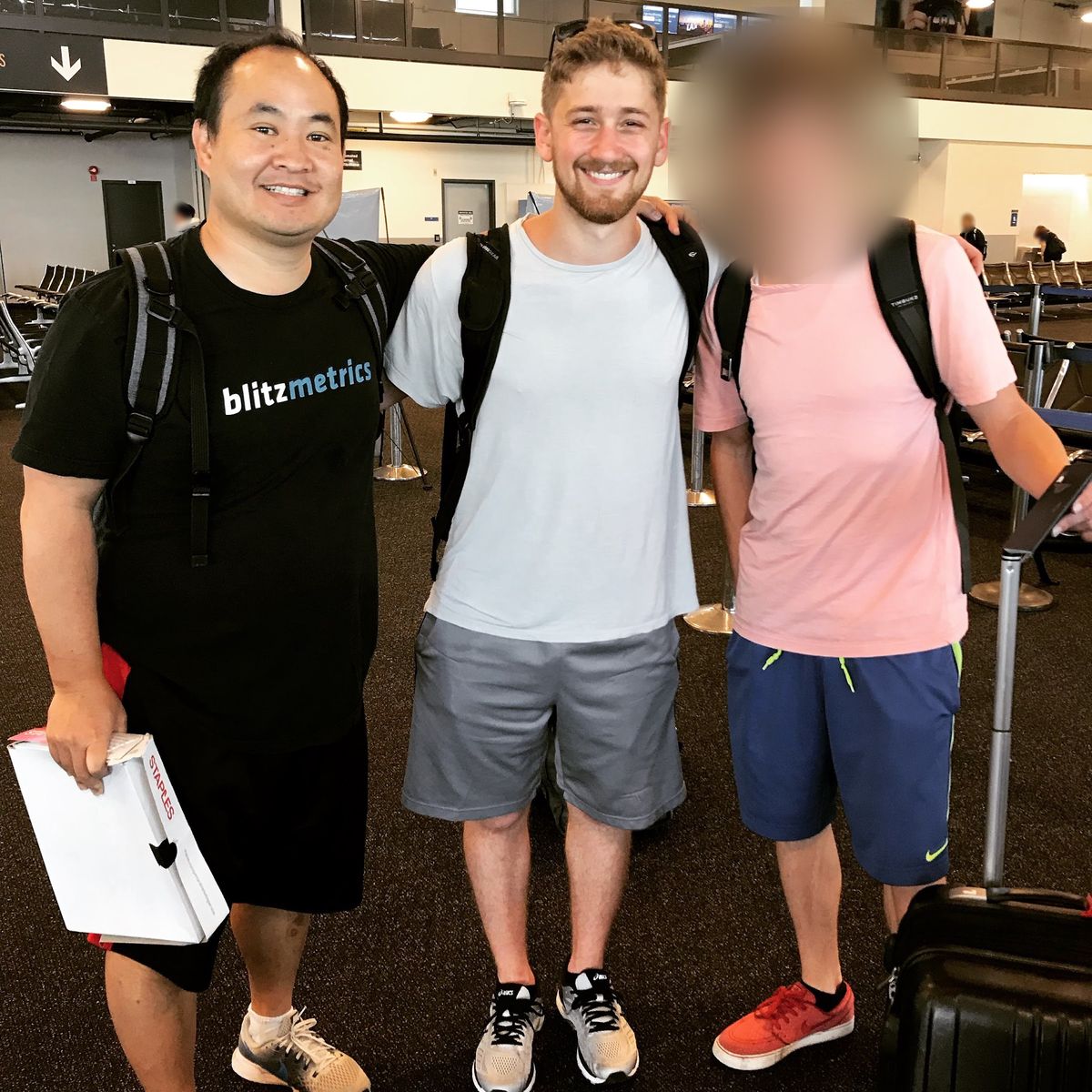 Dennis Yu with Ben Dahl