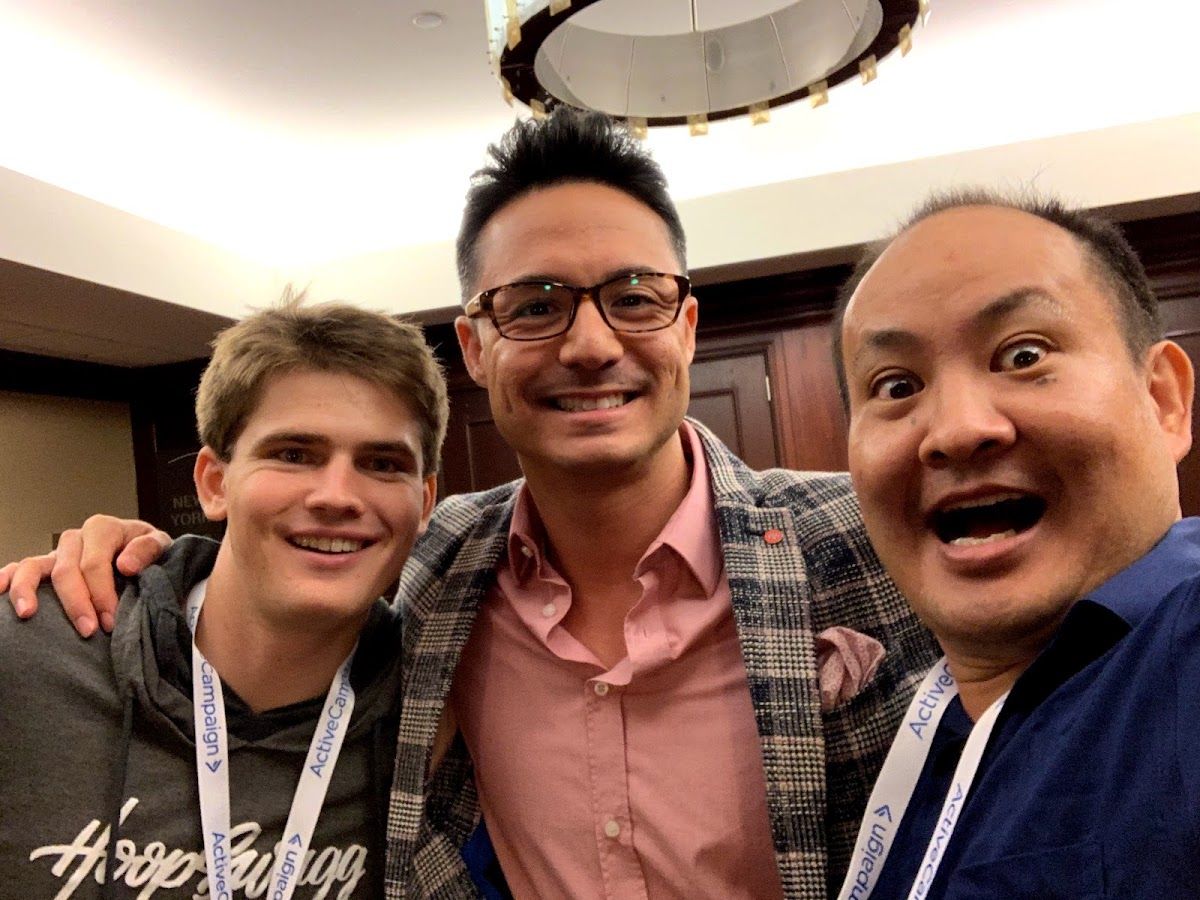 Dennis Yu with Brennan Agranoff