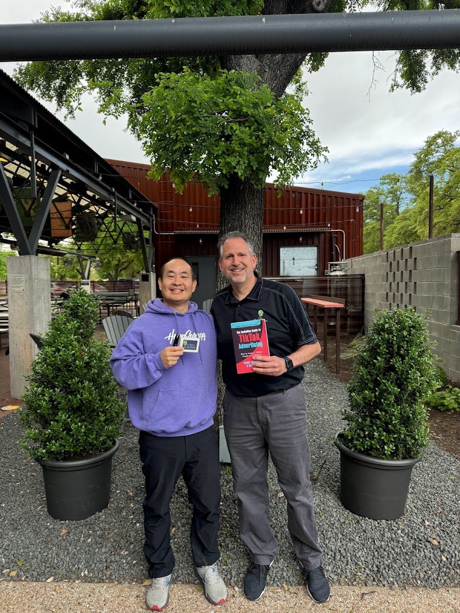 Dennis Yu with Bryan Eisenberg