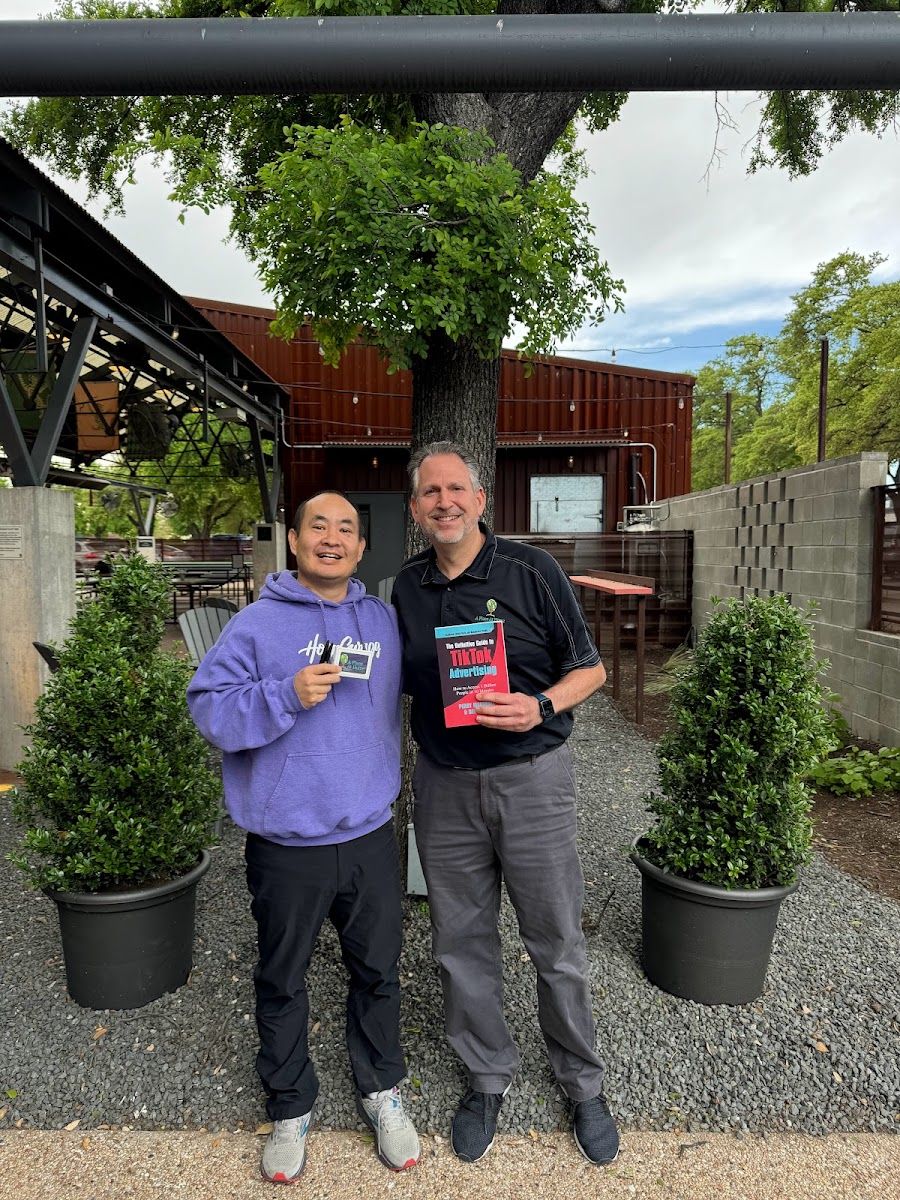 Dennis Yu with Bryan Eisenberg