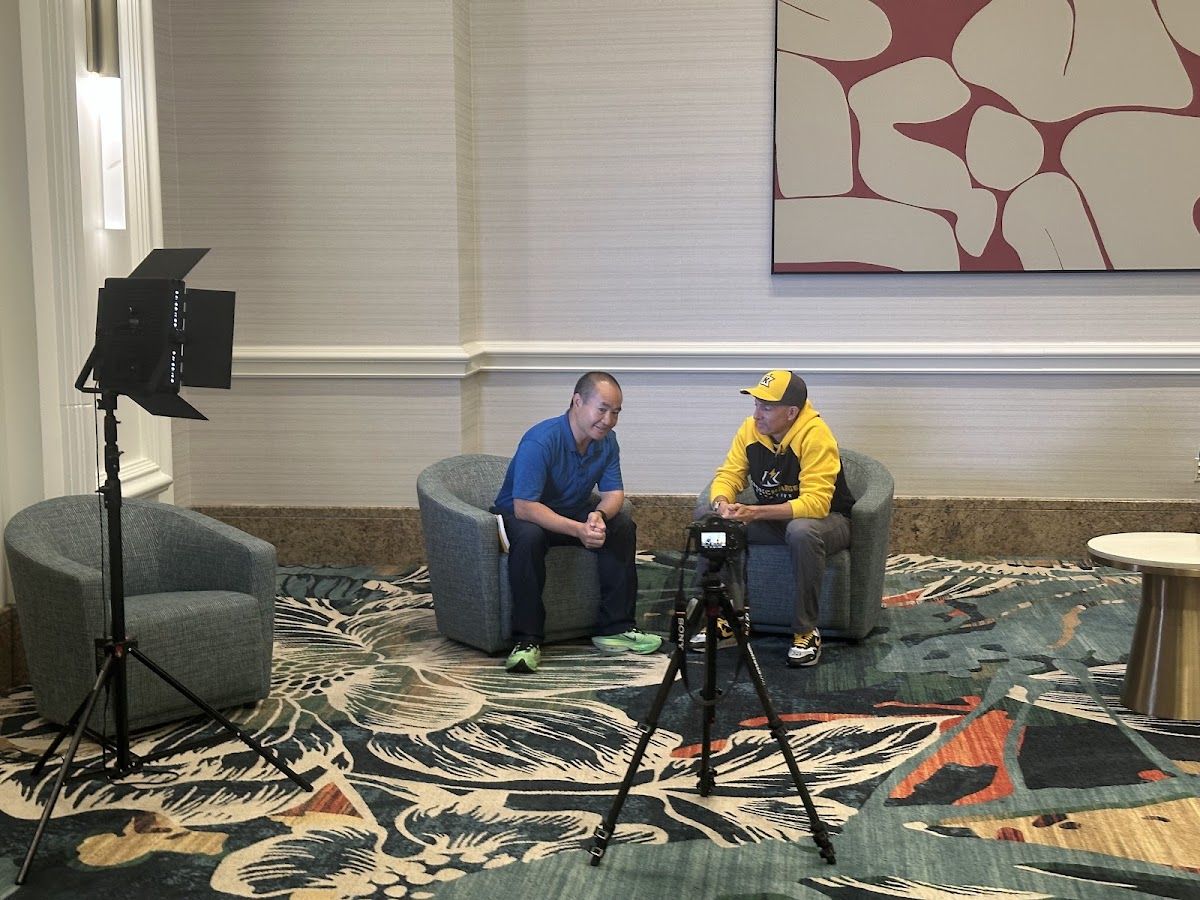 Dennis Yu with Dan Antonelli