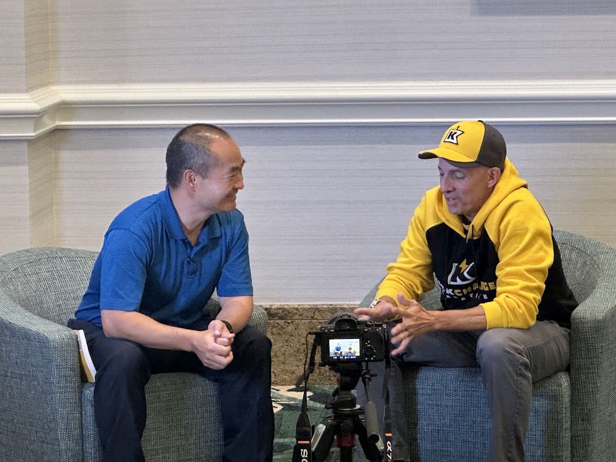 Dennis Yu with Dan Antonelli