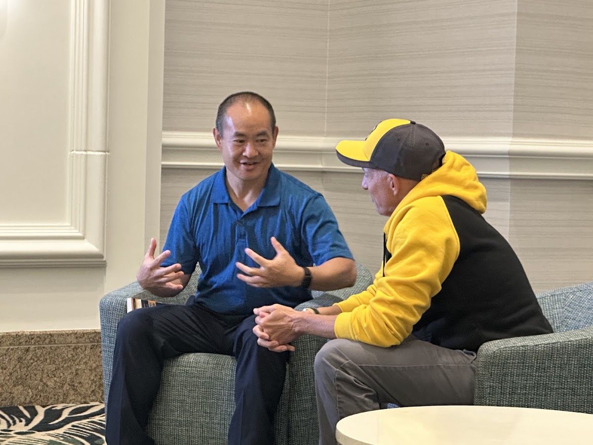 Dennis Yu with Dan Antonelli