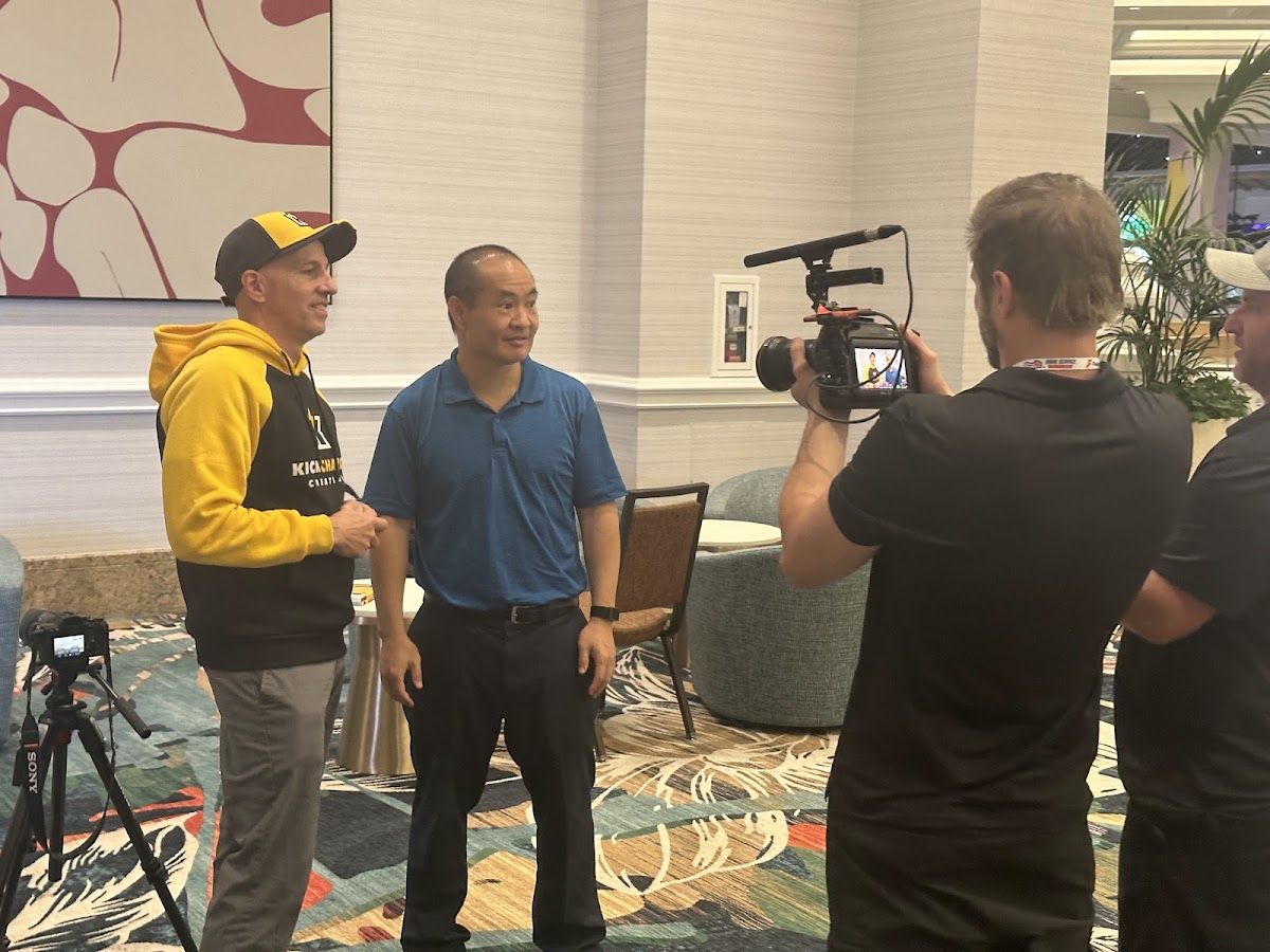 Dennis Yu with Dan Antonelli
