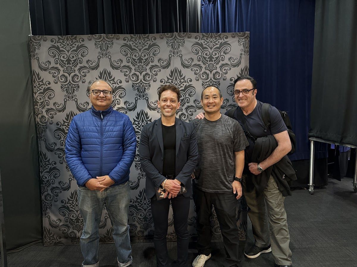 Dennis Yu with Dan Ulin