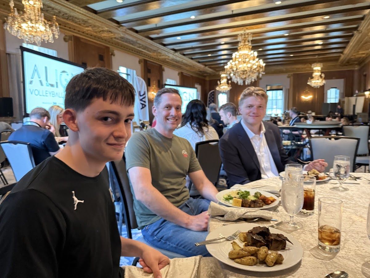 Dennis Yu with Dylan Haugen