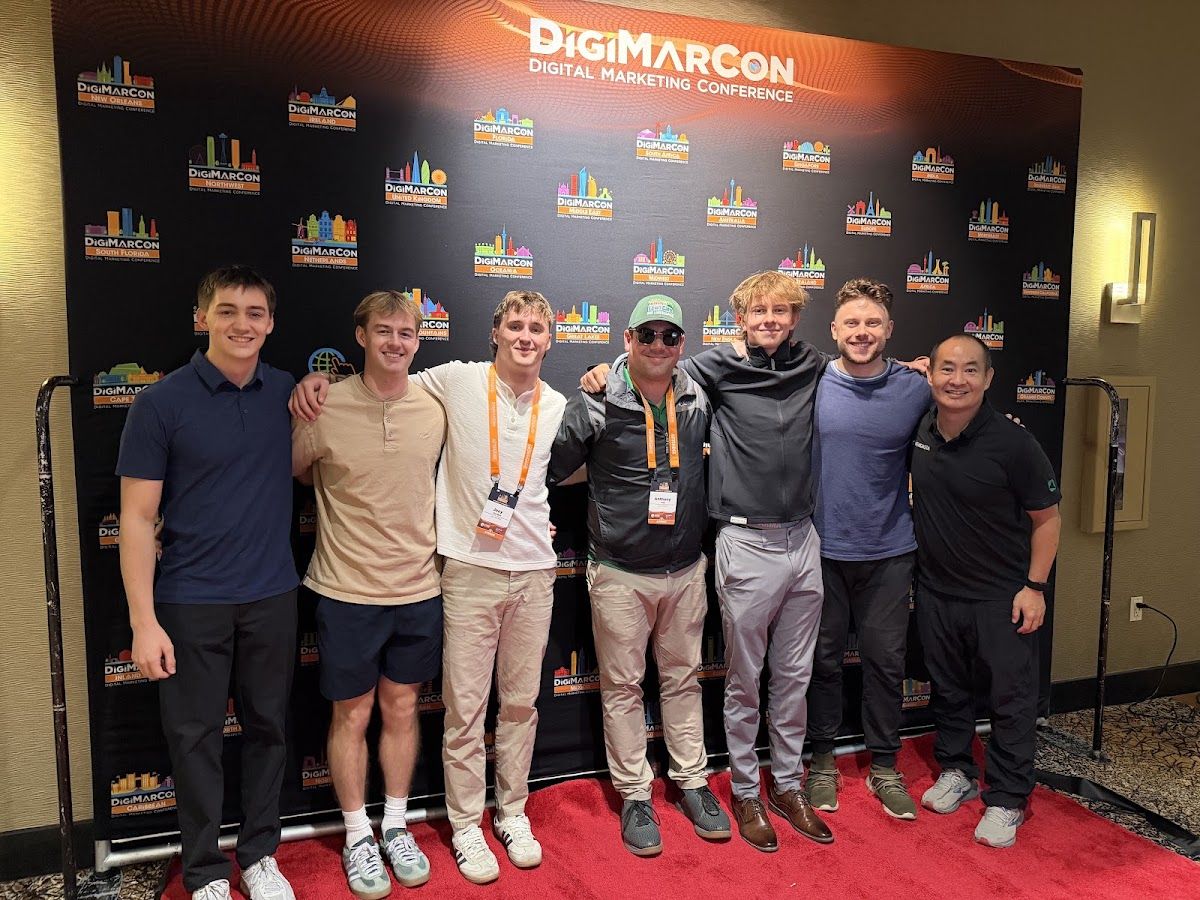 Dennis Yu with Dylan Haugen