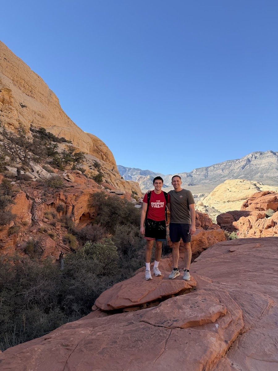 Dennis Yu with Dylan Haugen