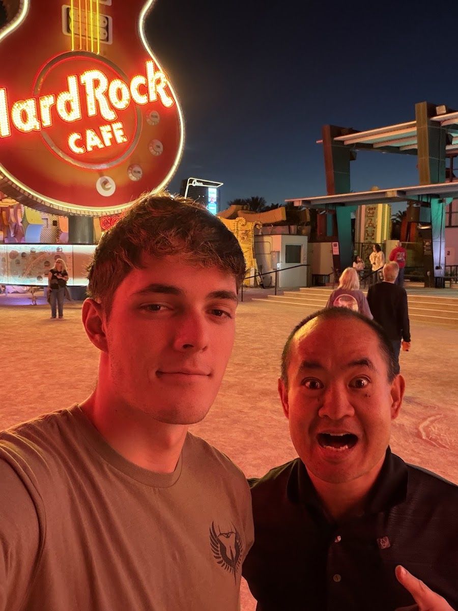 Dennis Yu with Elias Bartu
