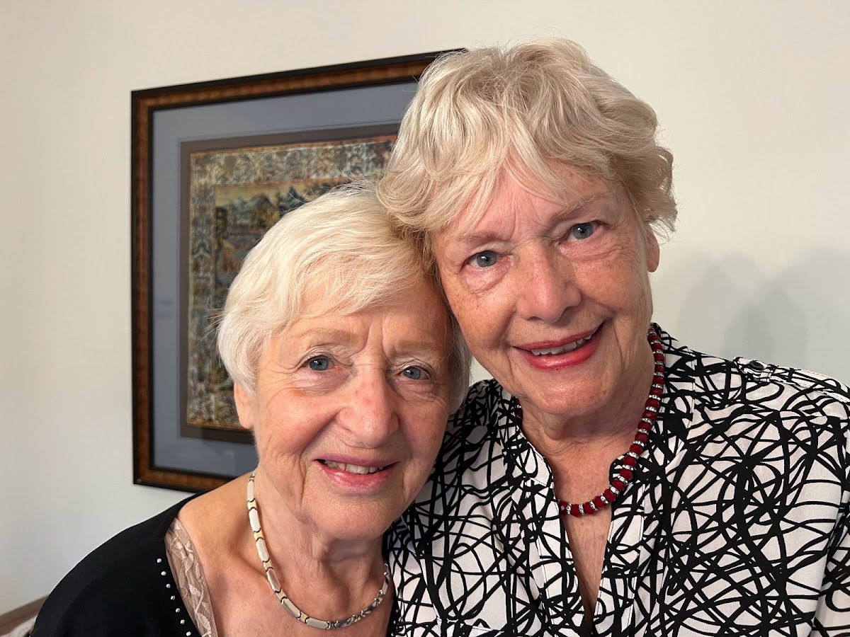 Dennis Yu with Elisabeth Meyer