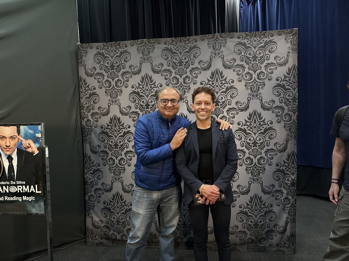 Dennis Yu with Frederic Da Silva