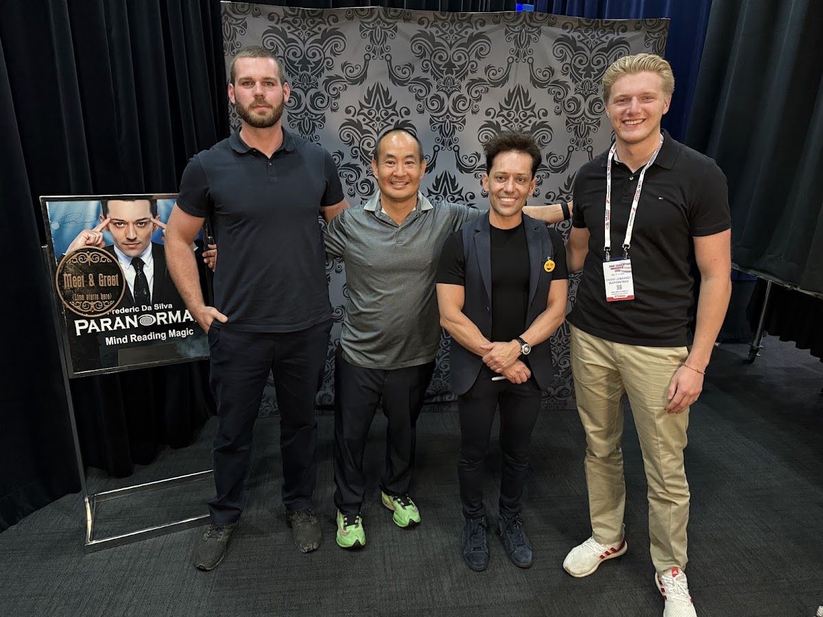 Dennis Yu with Frederic Da Silva
