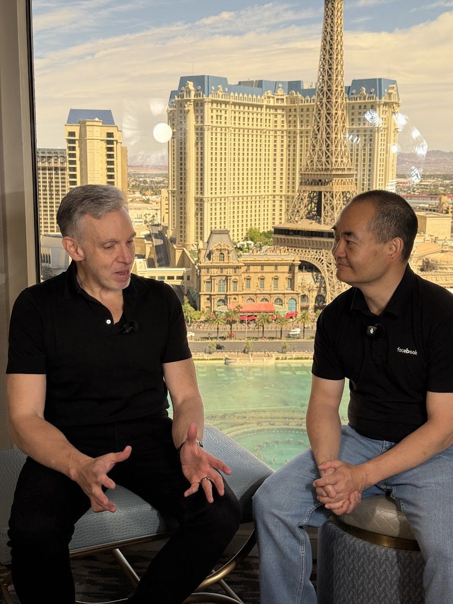 Dennis Yu with George Leith