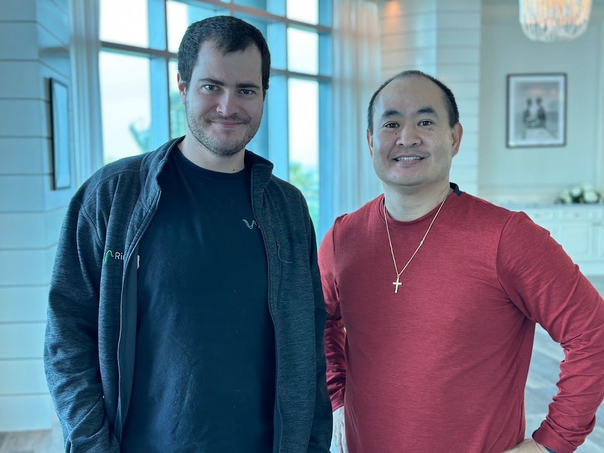 Dennis Yu with Harrison Gevirtz