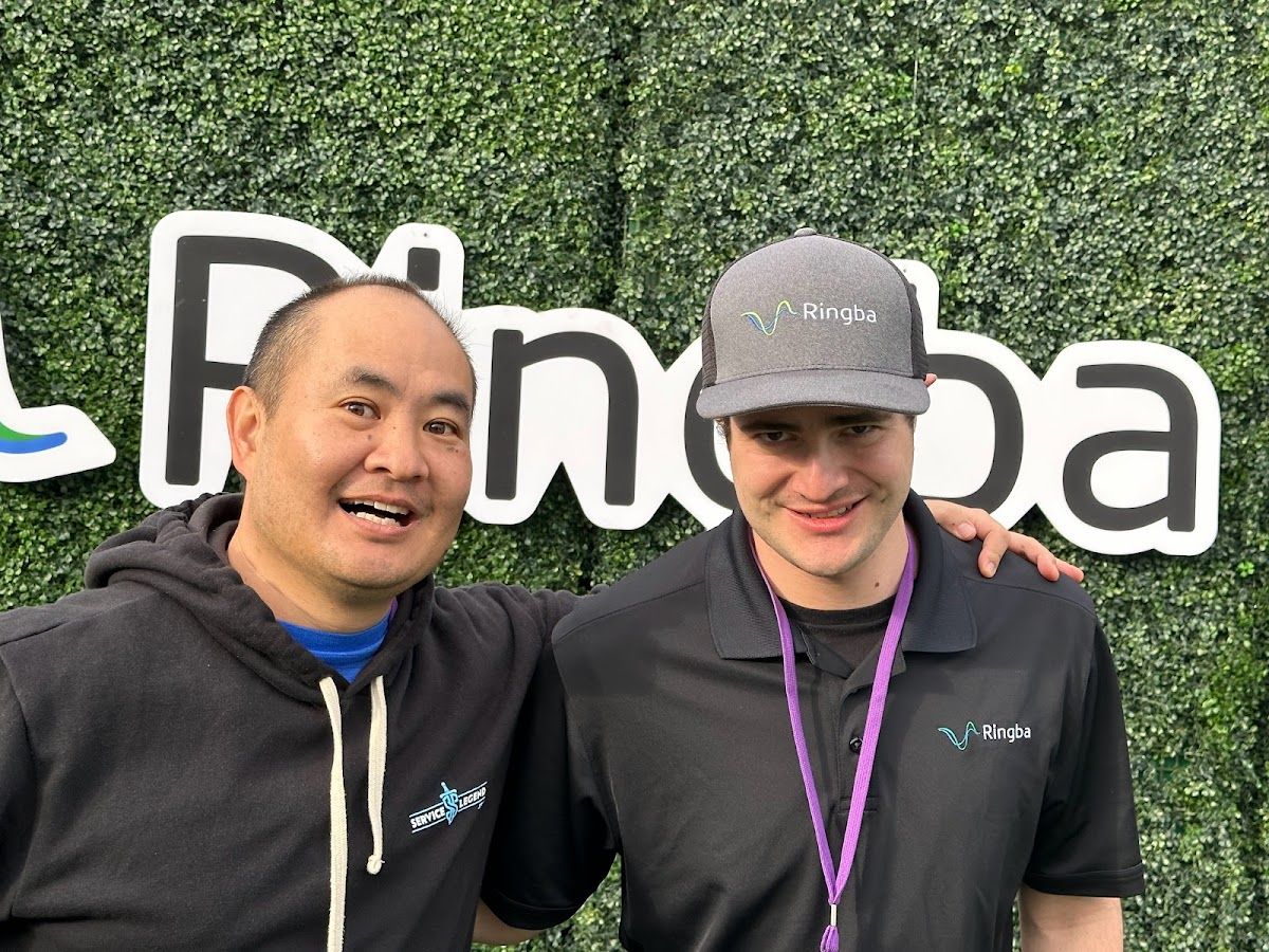 Dennis Yu with Harrison Gevirtz