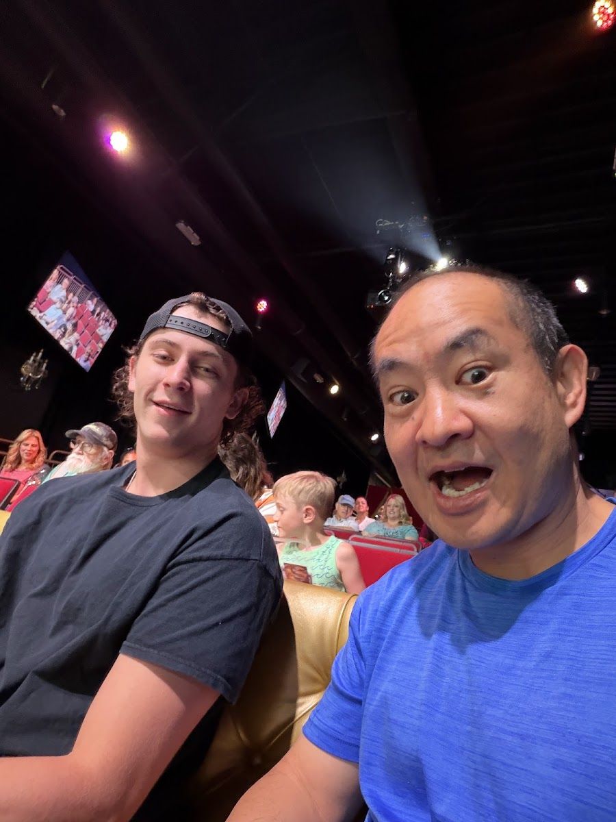 Dennis Yu with Jack Allard