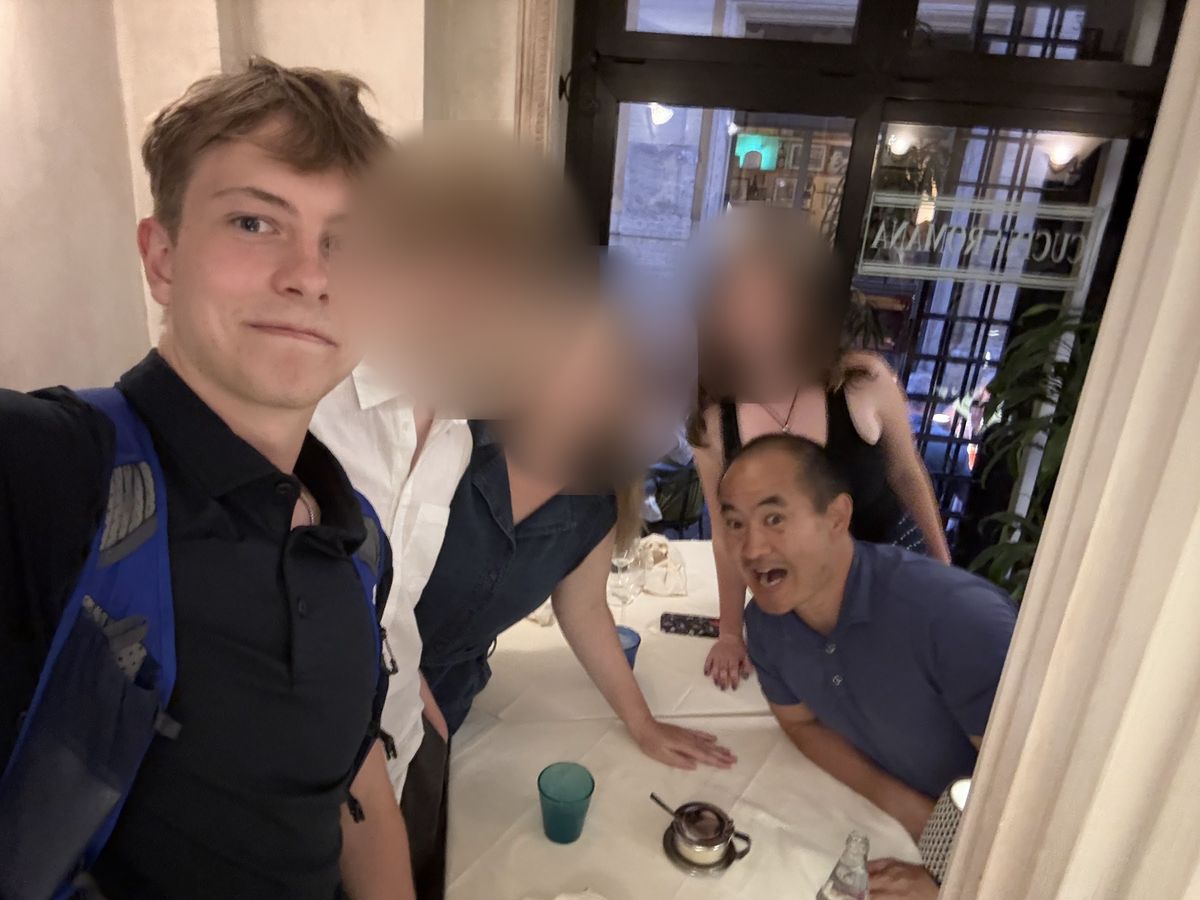 Dennis Yu with Jack Wendt