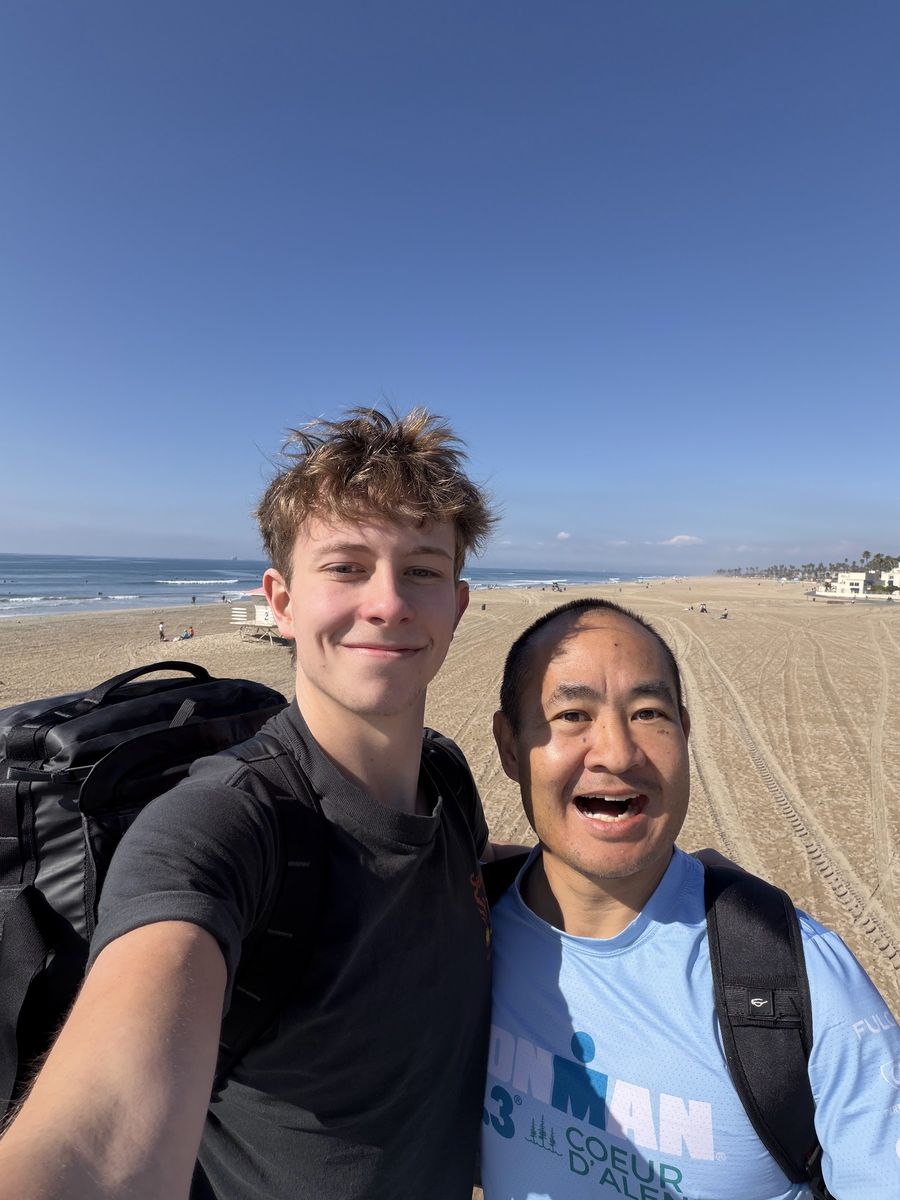 Dennis Yu with Jack Wendt