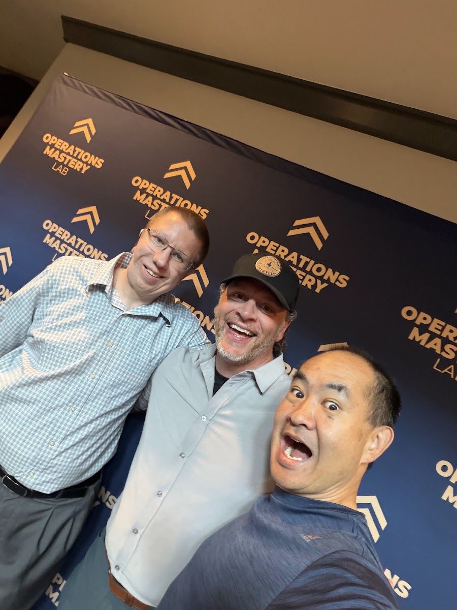Dennis Yu with Jason Amato