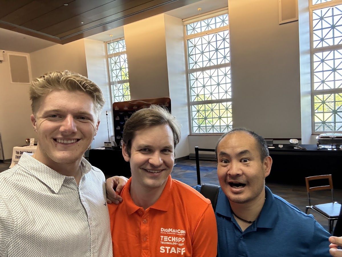 Dennis Yu with Jedediah Jenk