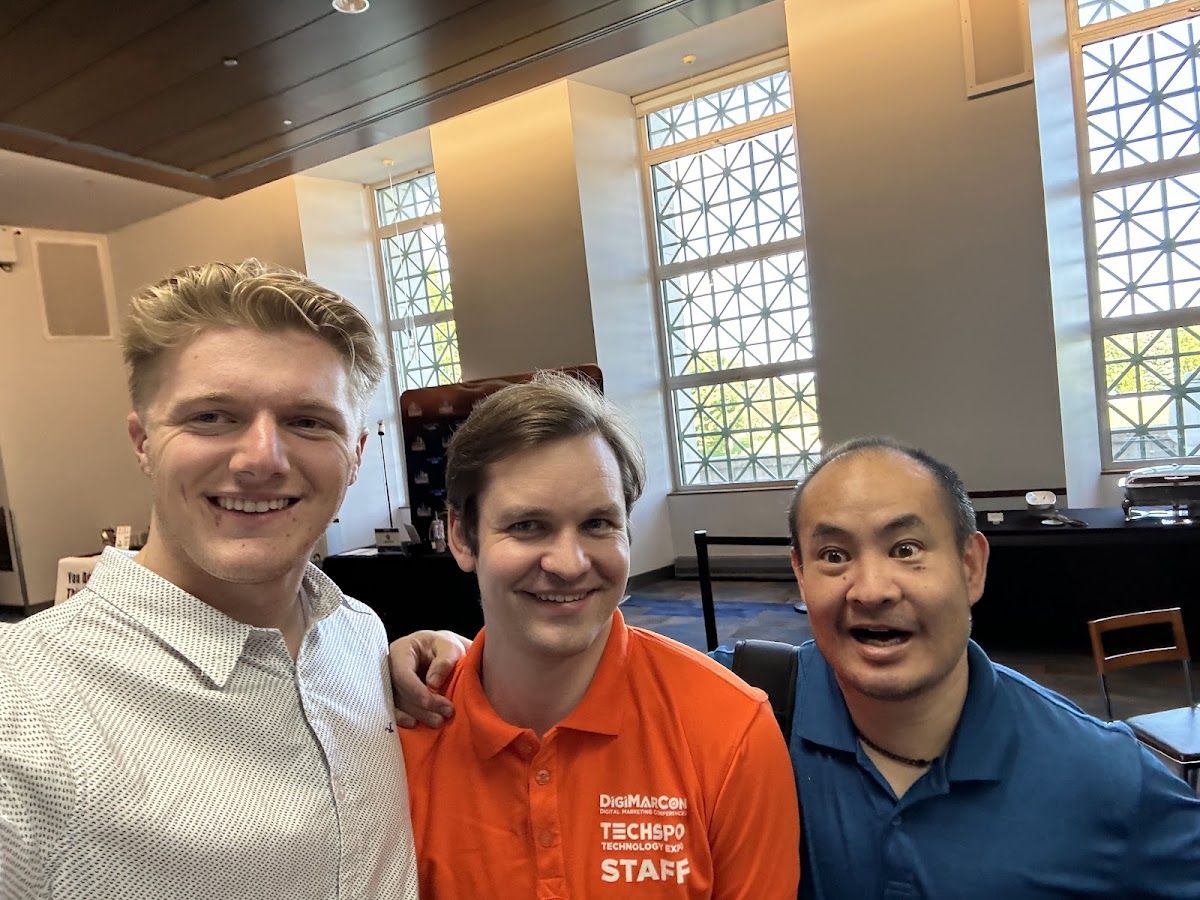 Dennis Yu with Jedediah Jenk