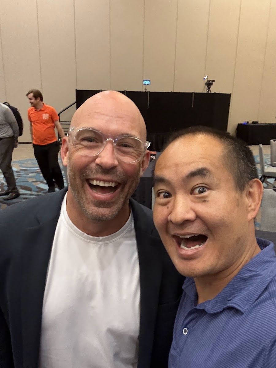 Dennis Yu with Jedediah Jenk