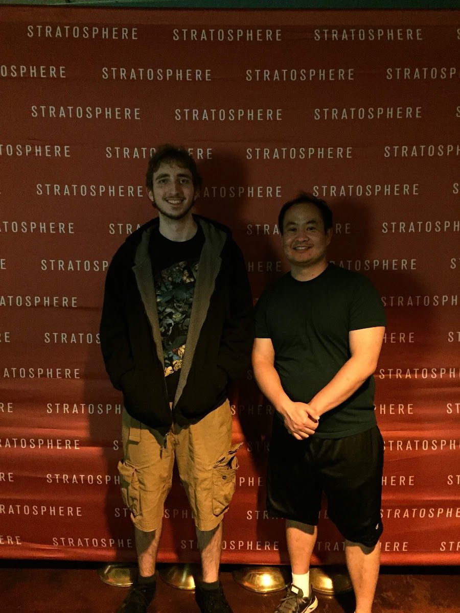 Dennis Yu with Joe Merkel