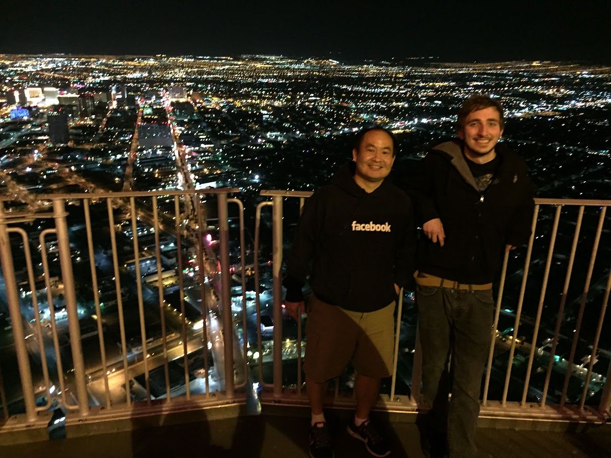 Dennis Yu with Joe Merkel