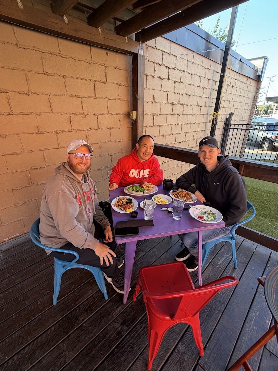 Dennis Yu with Josh Collier