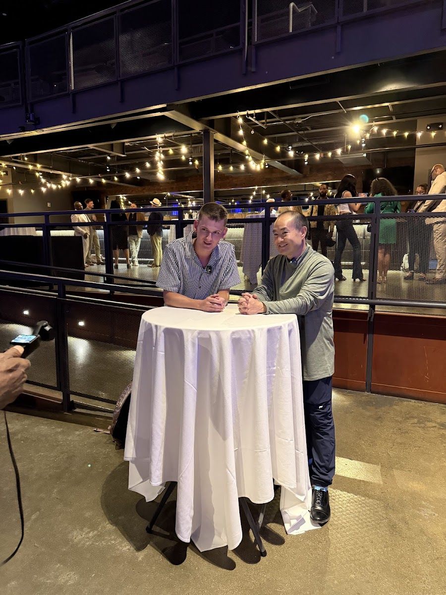 Dennis Yu with Josh Collier
