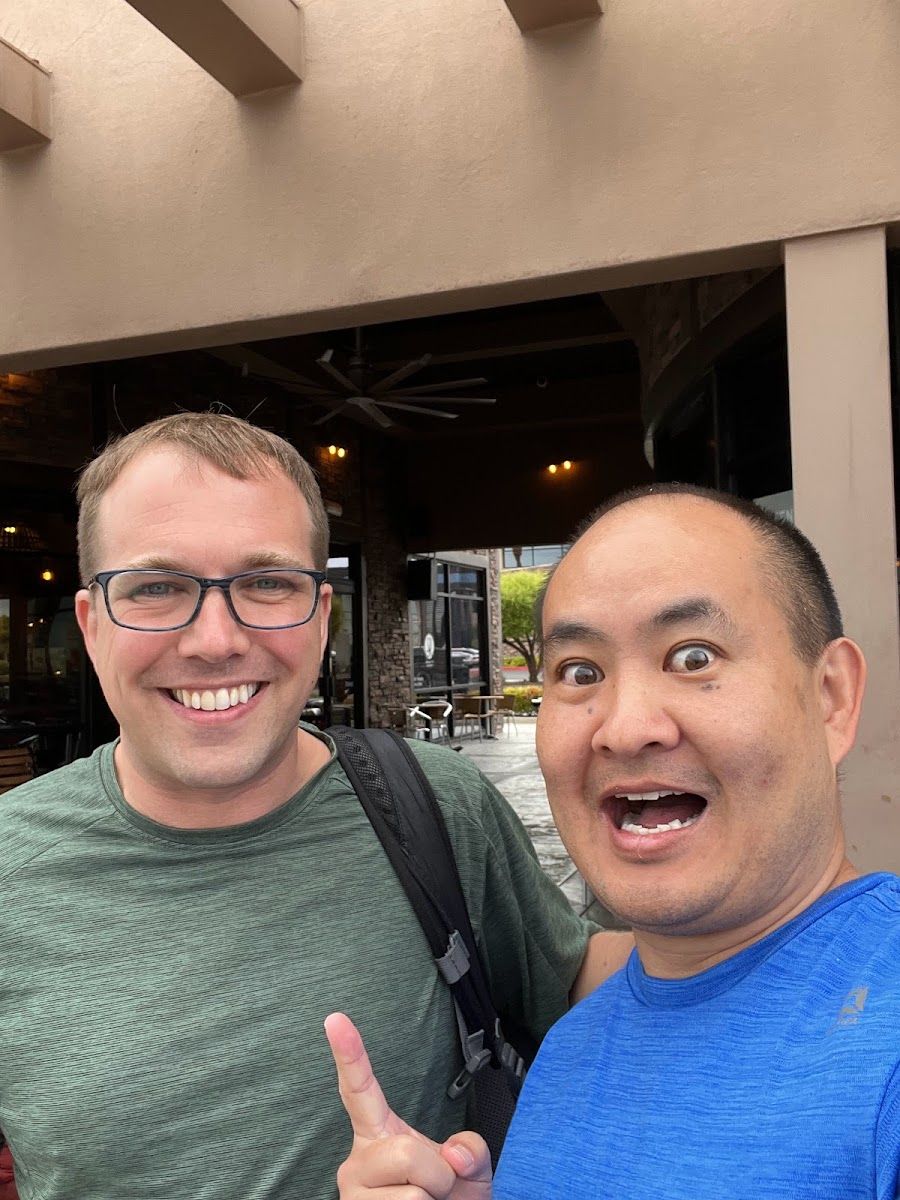 Dennis Yu with Josh Fraser