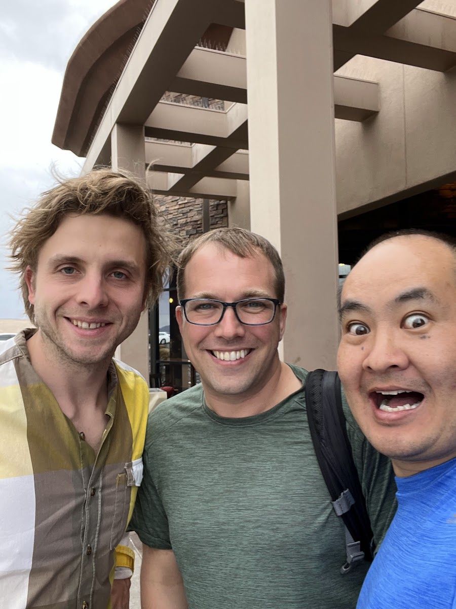 Dennis Yu with Josh Fraser
