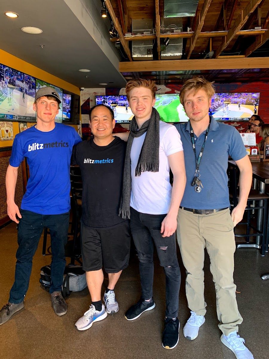 Dennis Yu with Josh Healey