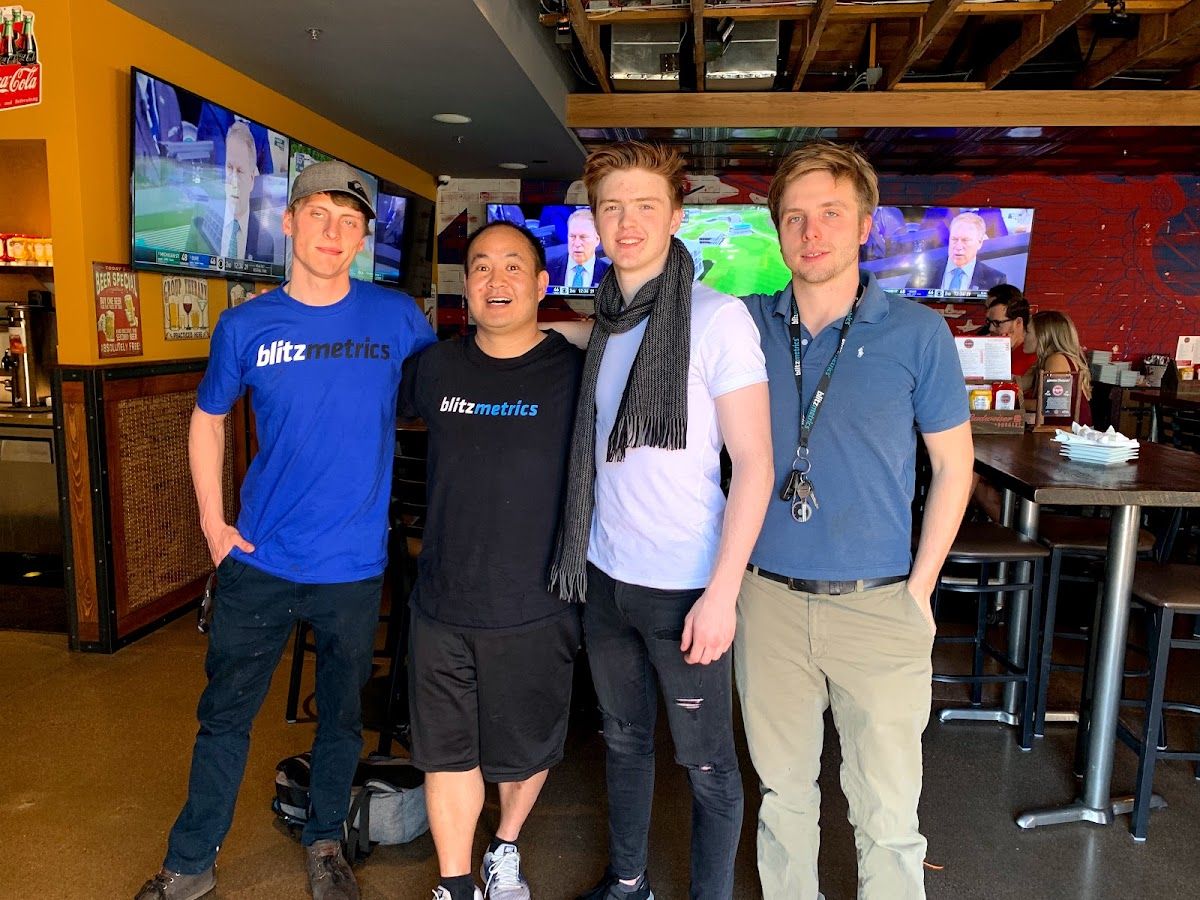 Dennis Yu with Josh Healey