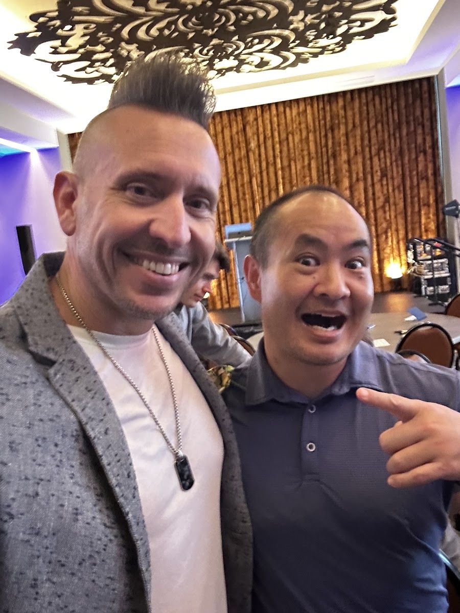 Dennis Yu with Joshua B Lee