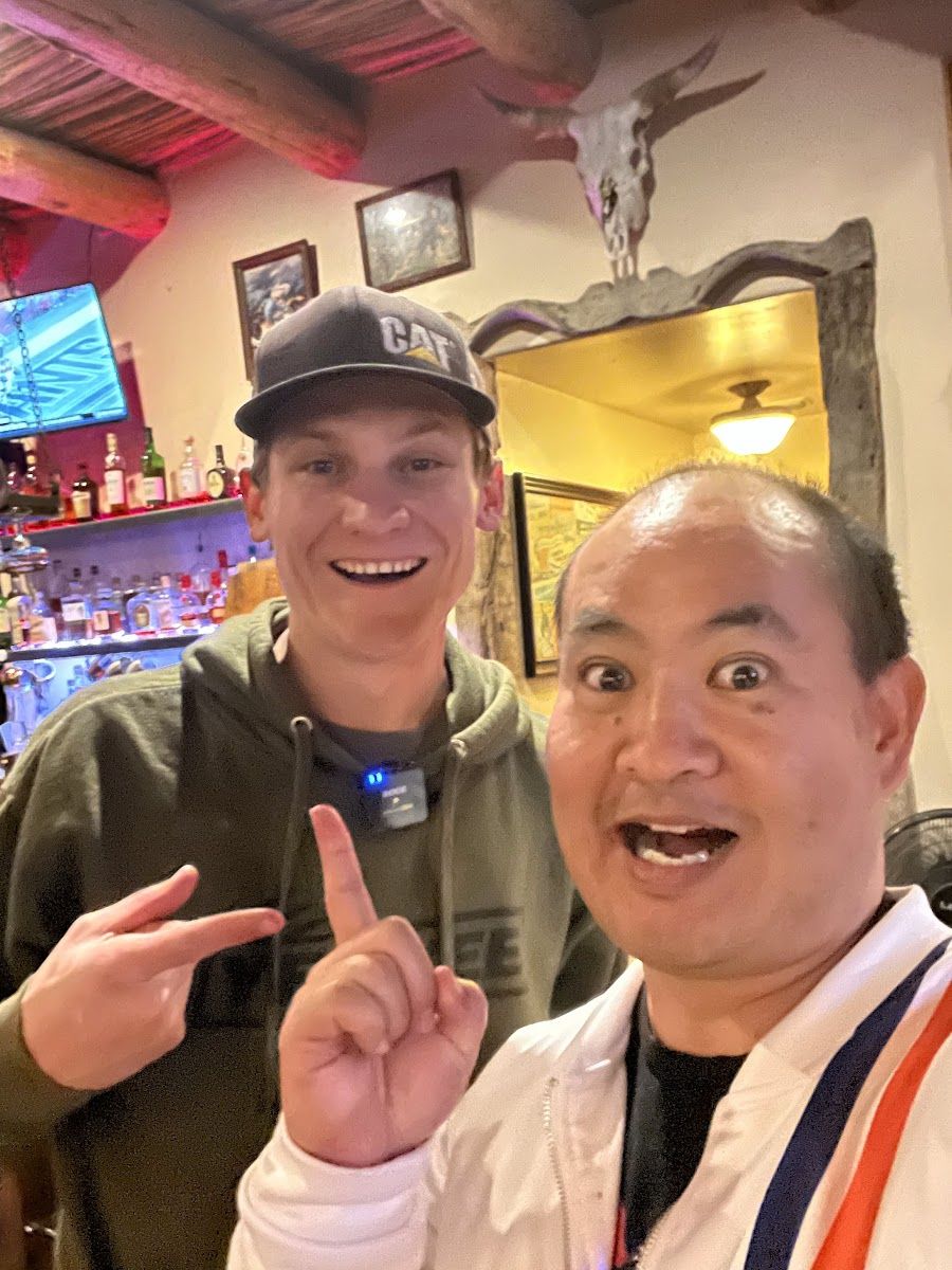 Dennis Yu with Kirt Box