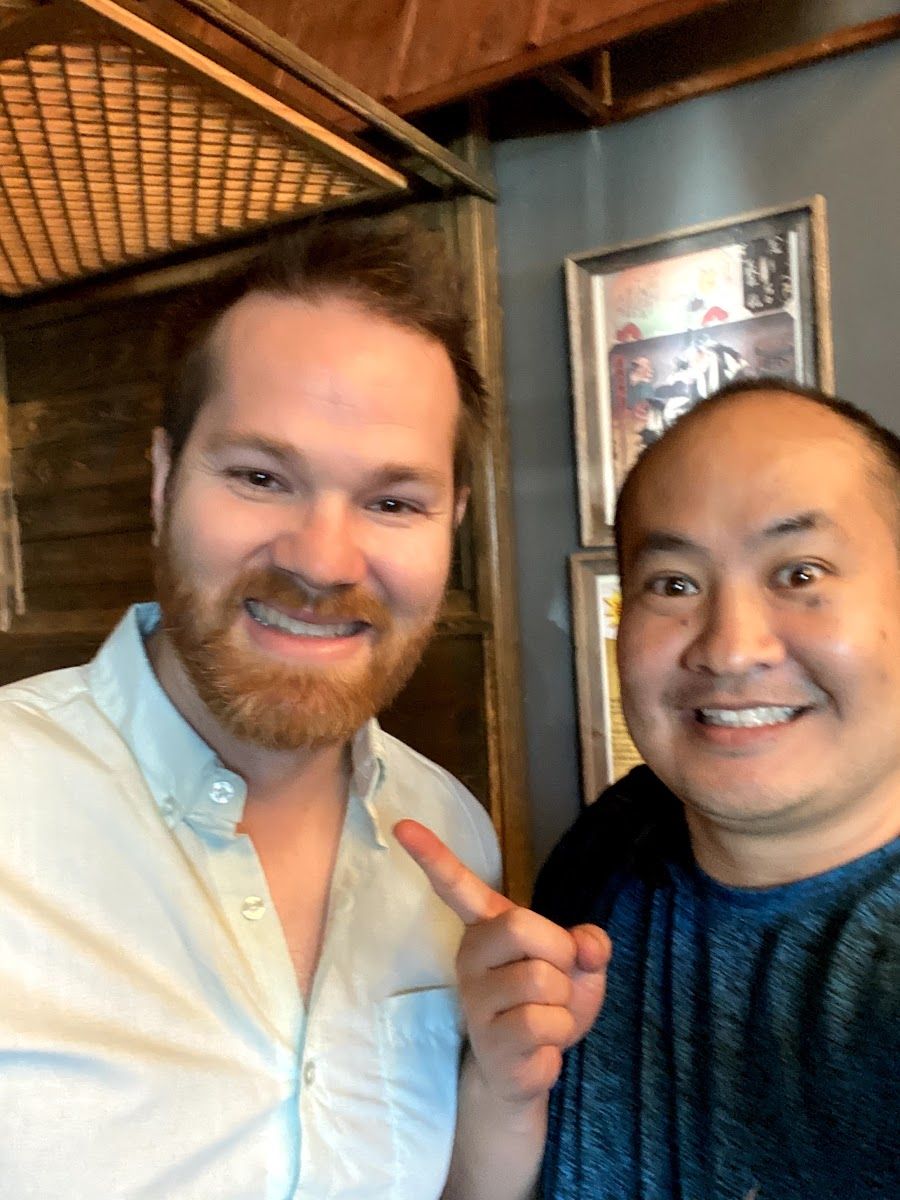 Dennis Yu with Kurt Walker