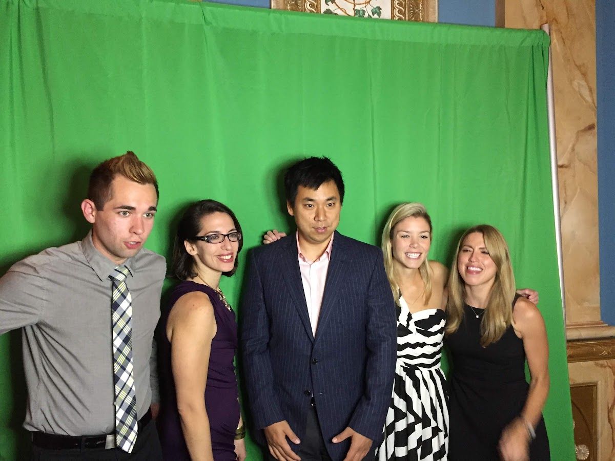 Dennis Yu with Larry Kim