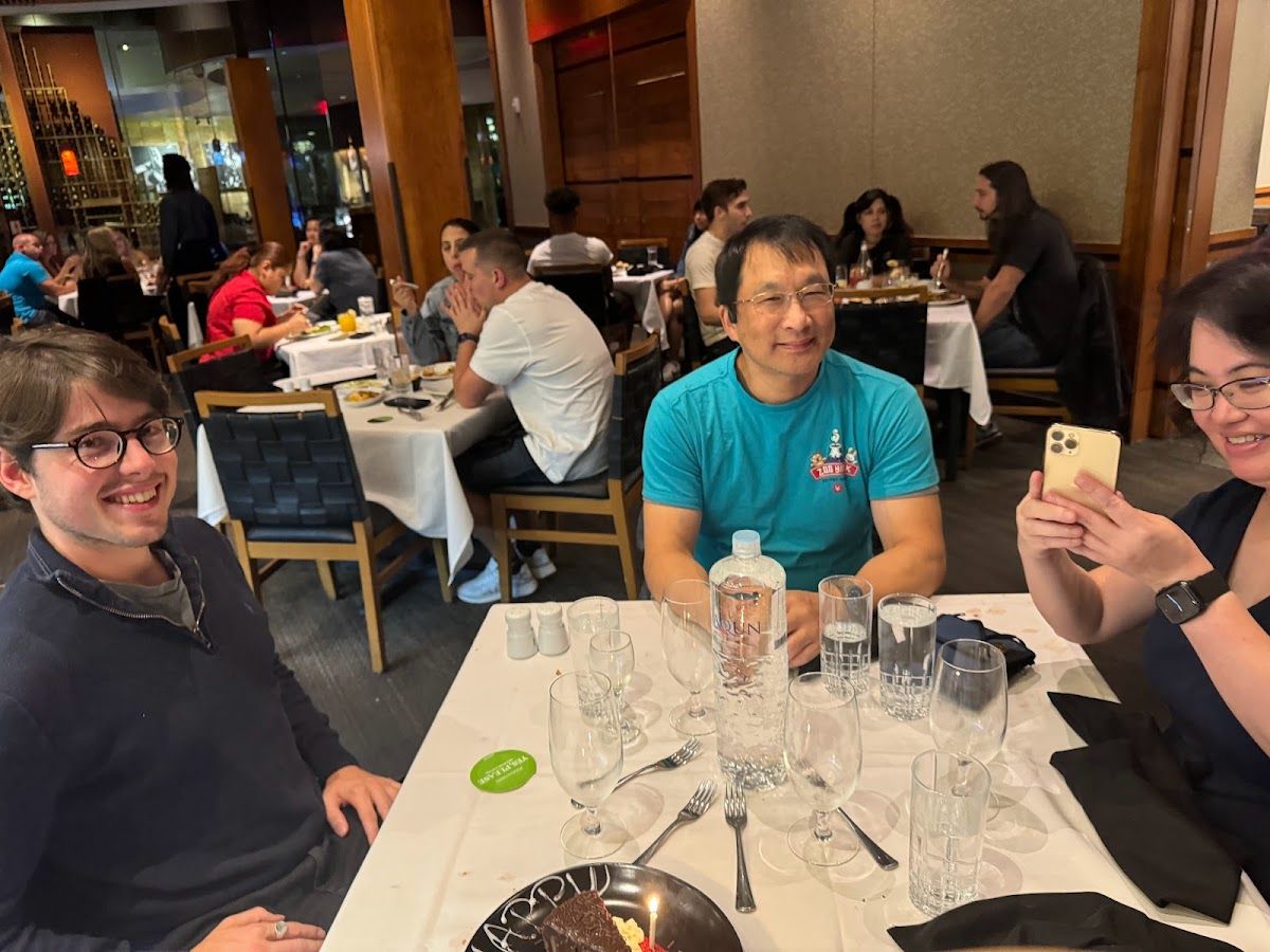 Dennis Yu with Liana Ling