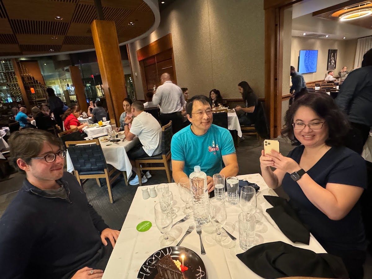 Dennis Yu with Liana Ling