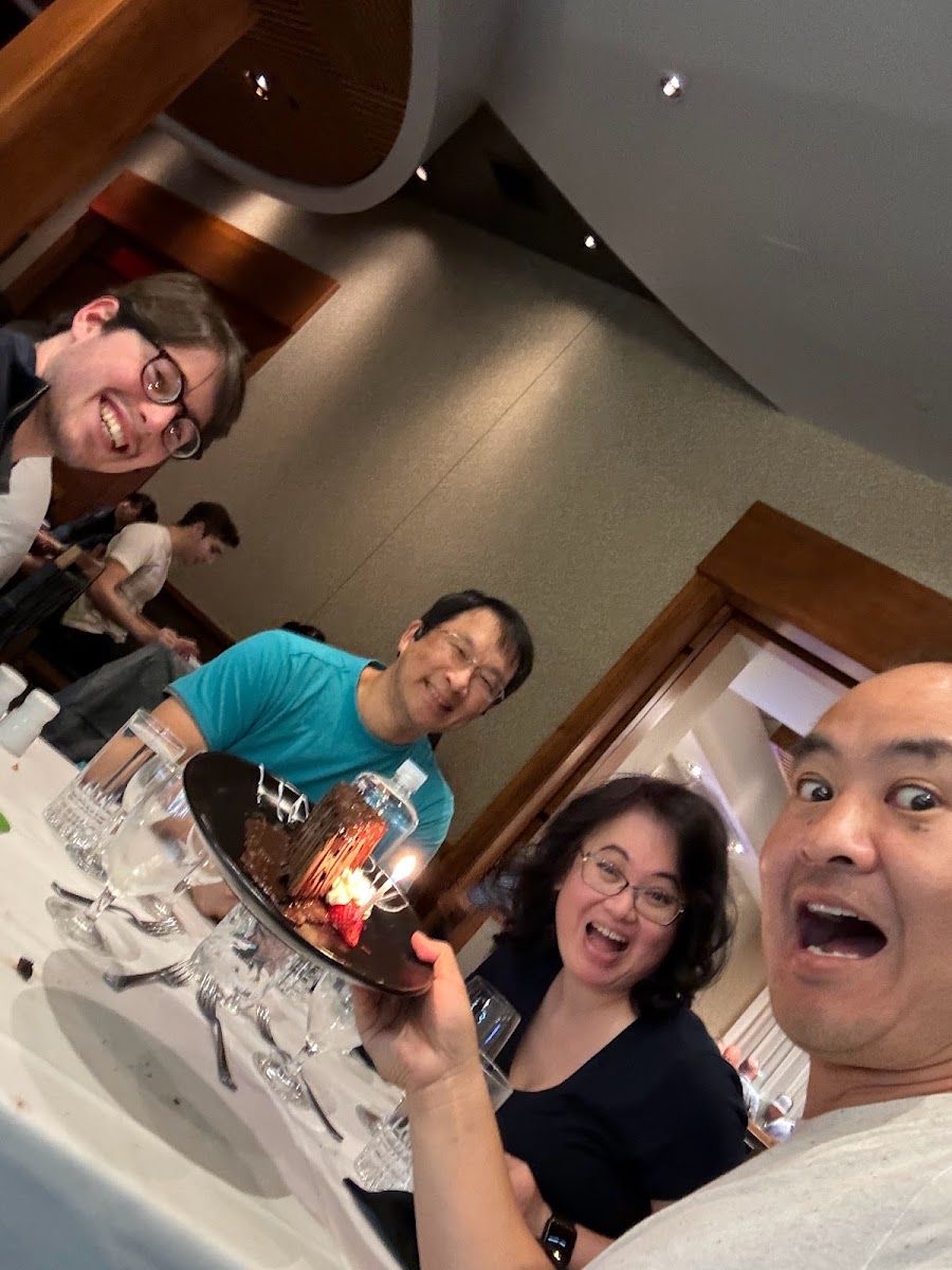 Dennis Yu with Liana Ling