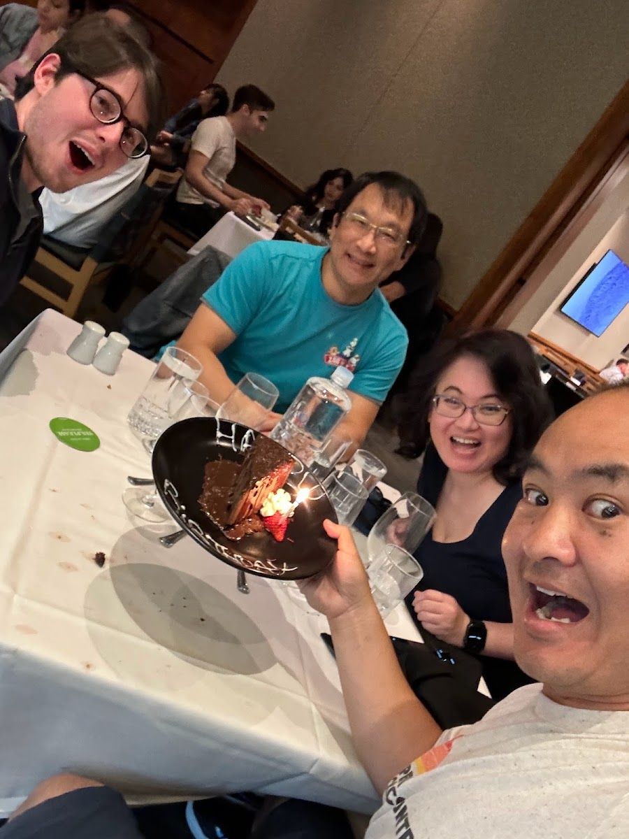 Dennis Yu with Liana Ling
