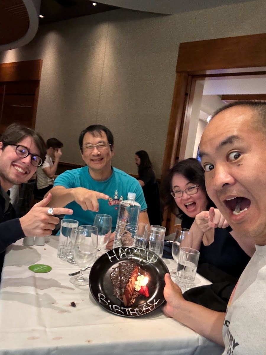Dennis Yu with Liana Ling