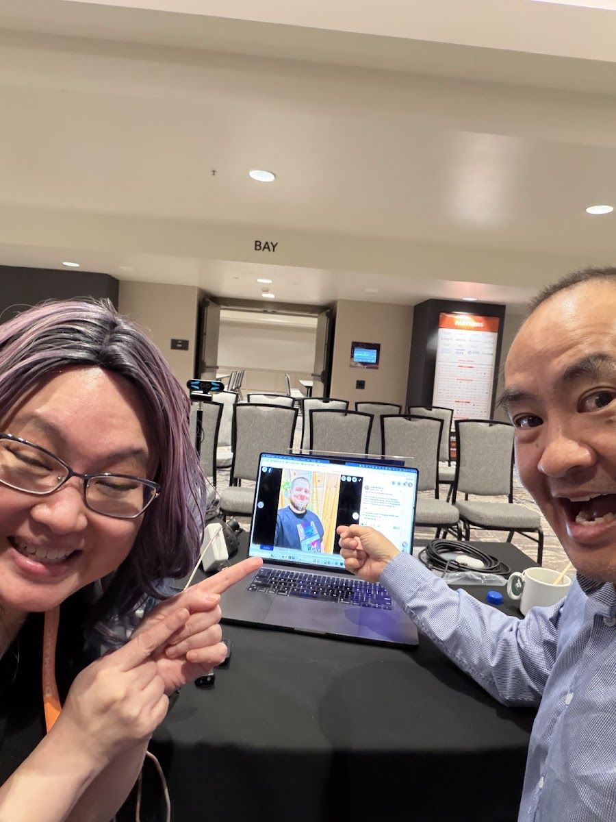 Dennis Yu with Liana Ling