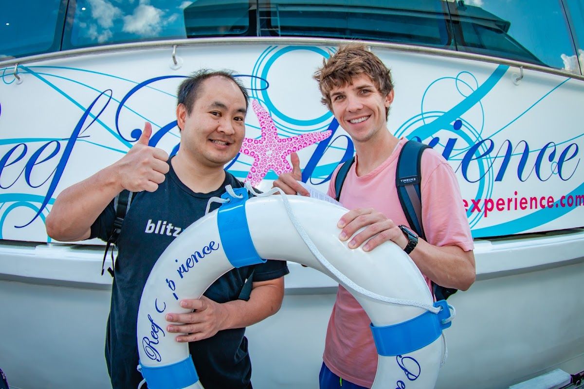 Dennis Yu with Logan Young