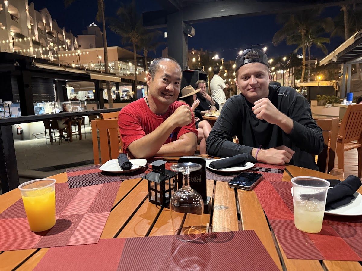 Dennis Yu with Marko Sipila