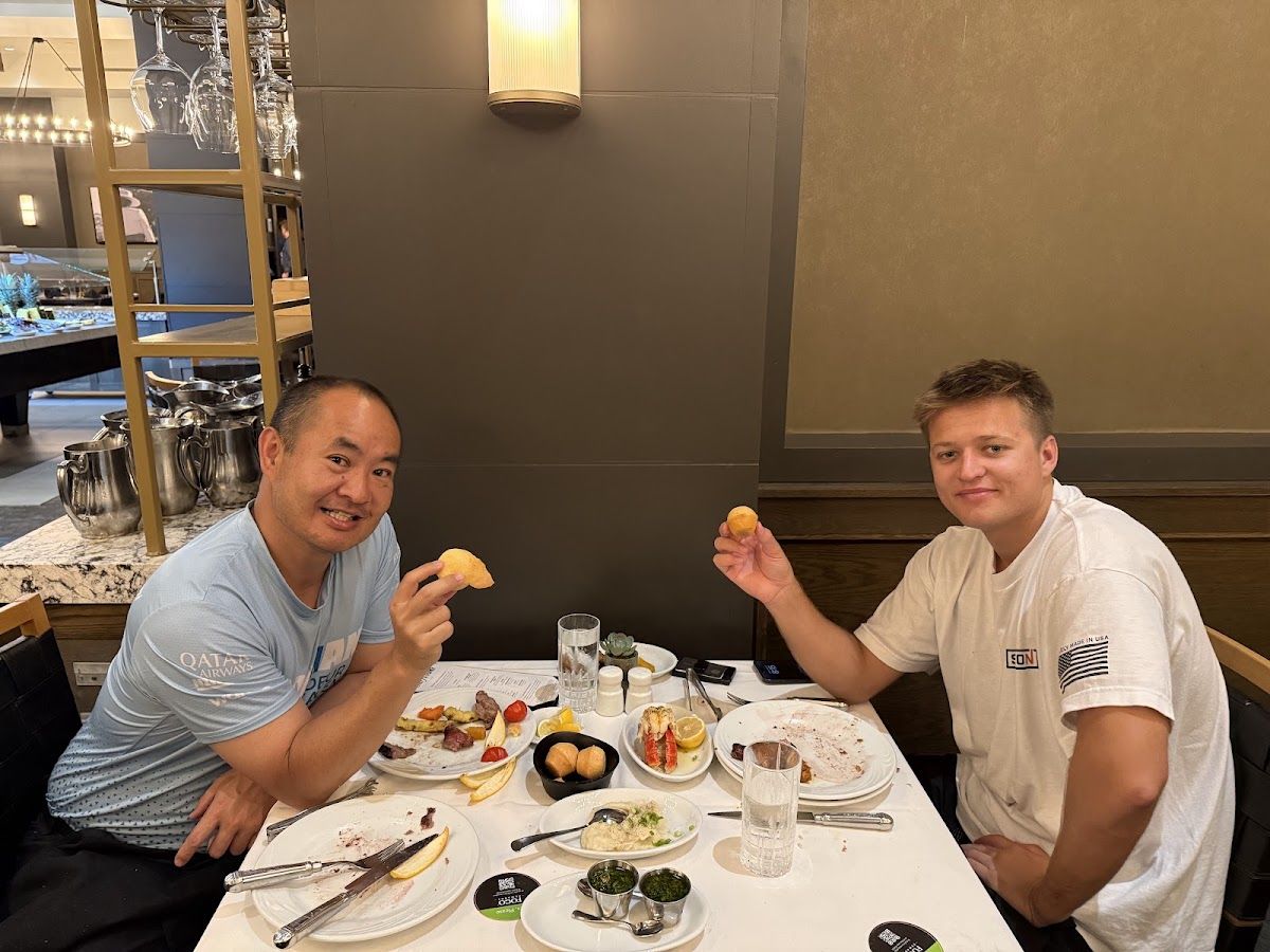 Dennis Yu with Marko Sipila