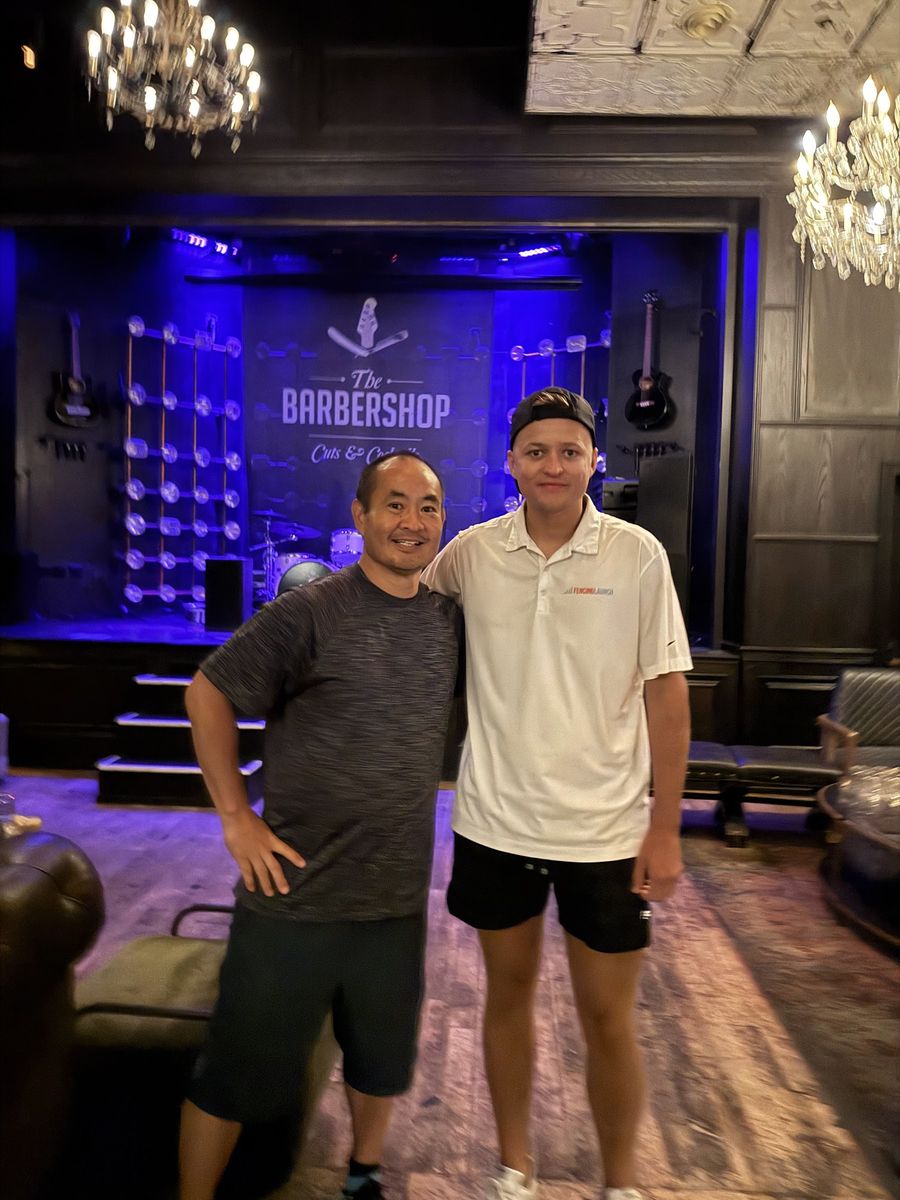 Dennis Yu with Marko Sipila