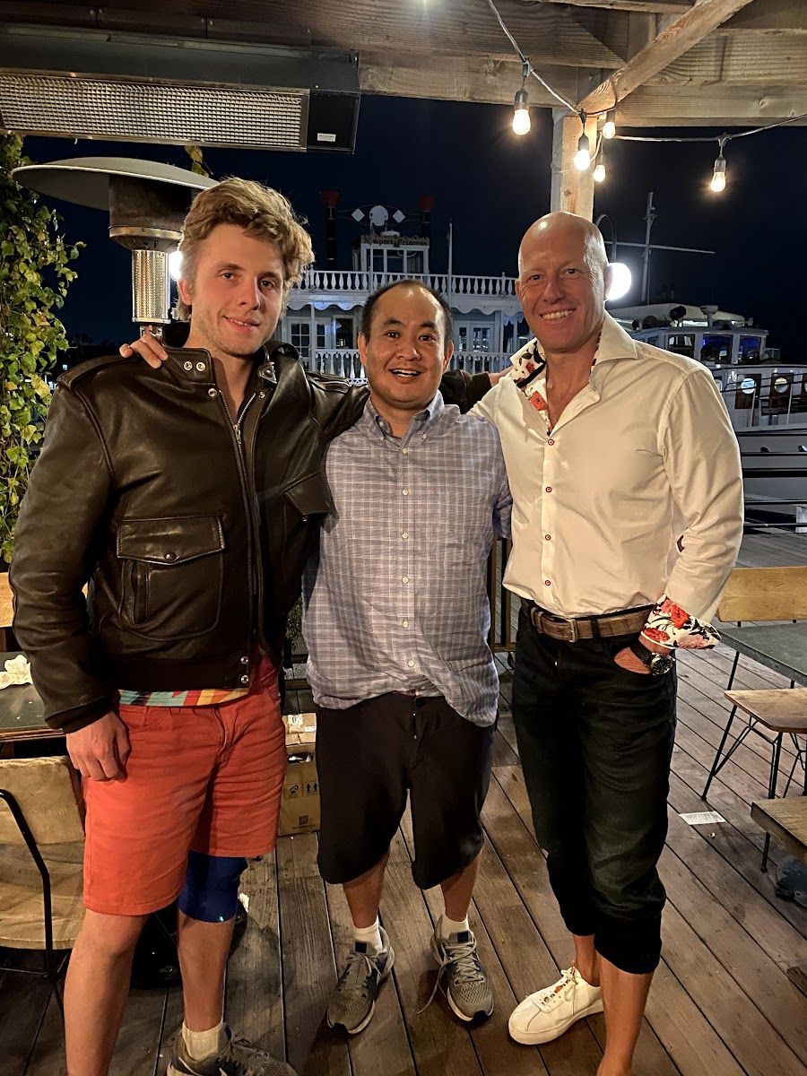 Dennis Yu with Matthew Januszek