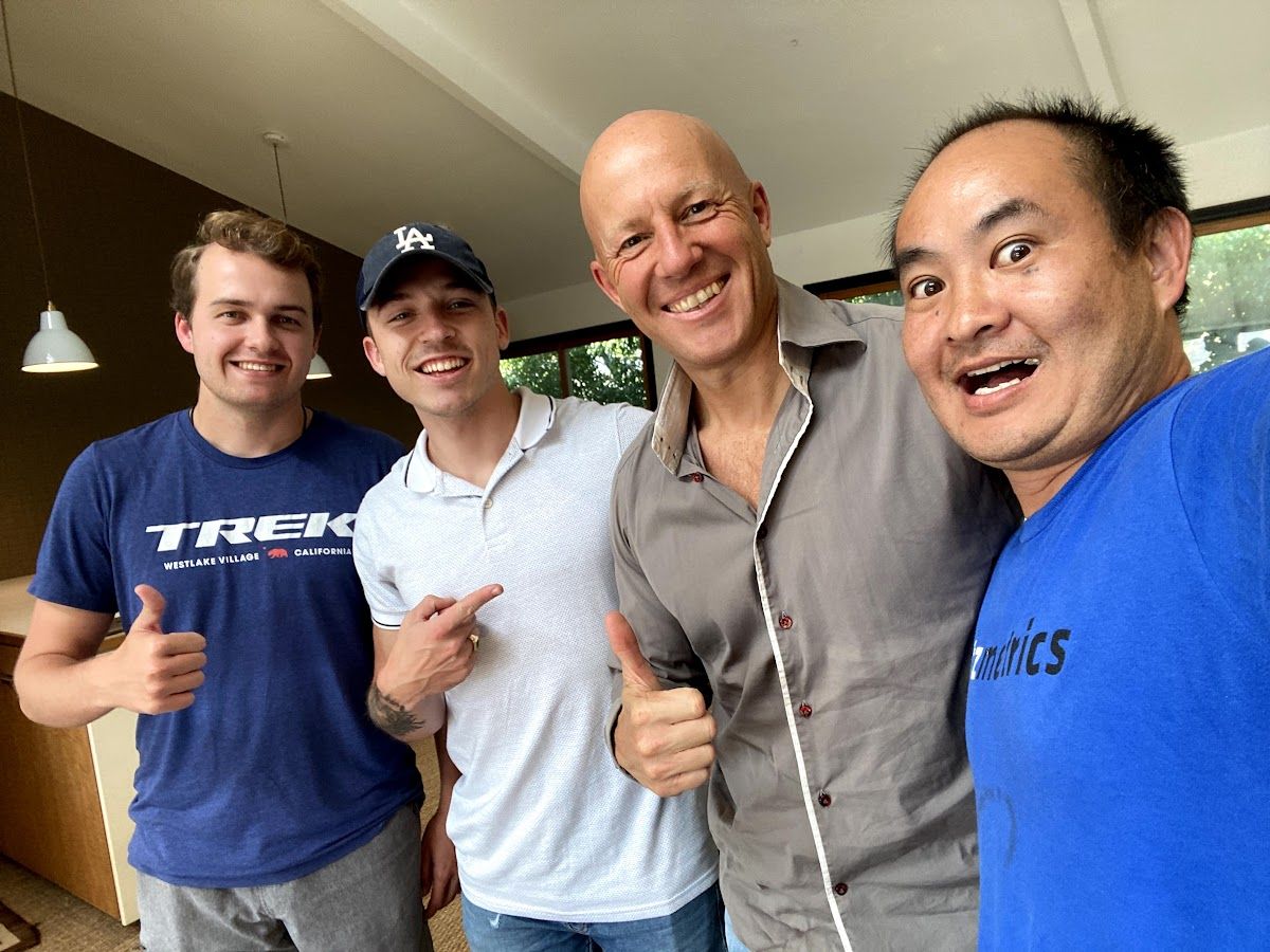 Dennis Yu with Matthew Januszek